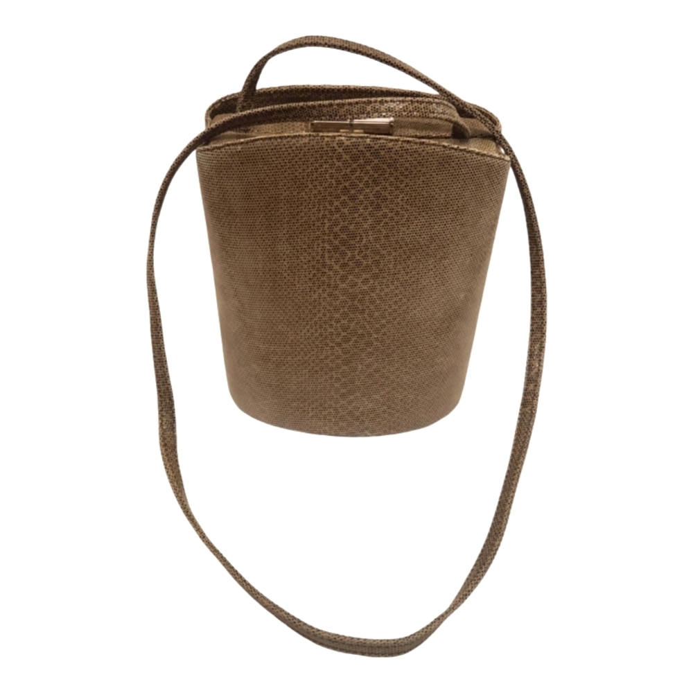 Rodo Italy Brown Suede Leather Shoulder Bag